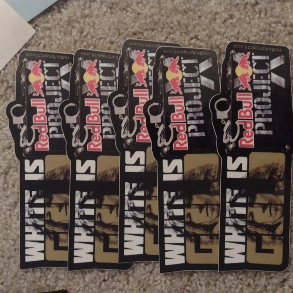 Shawn white x Games and red bull  sticker 4 sale